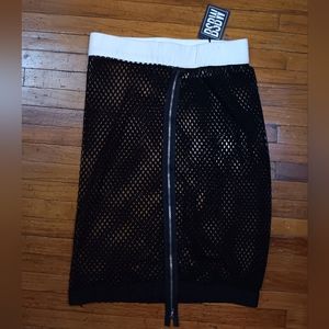 BSBW fishnet skirt
